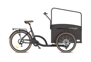 Cargobike Journey, black/brown