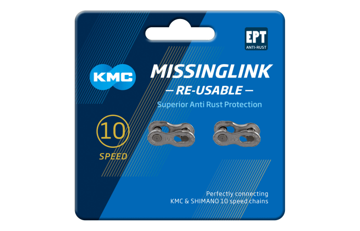 Kettingslotje KMC Missing Link 10speed (2 stuks)